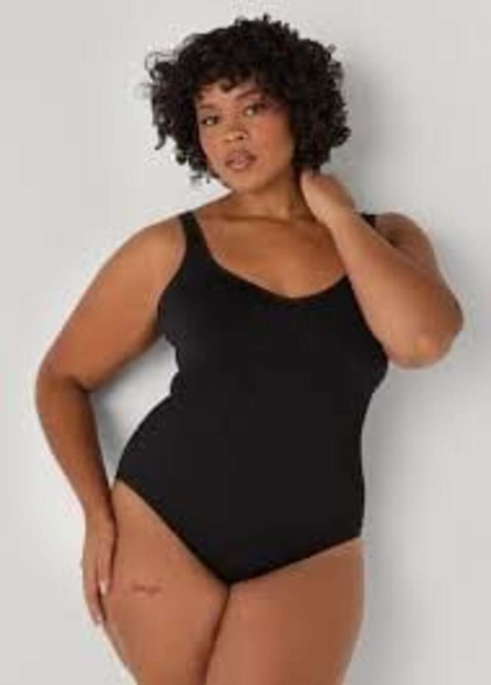 Ashley Stewart Fashion First Layers Seamless Medium Control Shaping Bodysuit